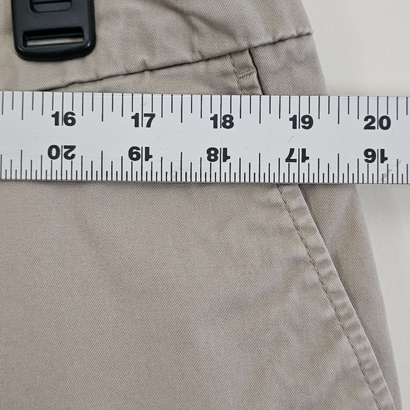 Faded Glory Tan-Khaki Chino Bermuda Shorts 16 - Picture 6 of 6